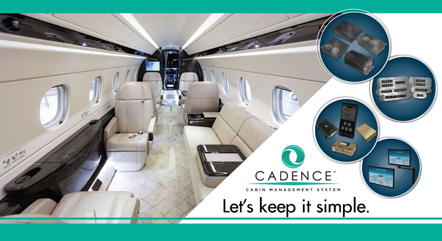 Cadence™ Cabin Management System – ALTO Aviation